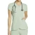 Import Nurse Scrub Suit Lab Coat Patterns Custom Zip Reusable Stretchy Beautician Scrubs Uniforms Nurse Uniform Medical Scrubs from China