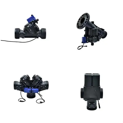 Buy Nylon 3 Inch 1 Inlet-2 Outlet 3way Drip Irrigation Valve System ...