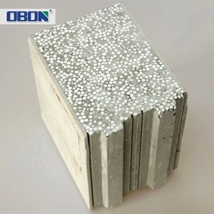 OBON Sound Insulated Precast Concrete Wall Sandwich Panels, Myanmar Eps Fiber Cement Sandwich Wall Panel