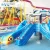 Import octopus cartoon slide for water play water park from China