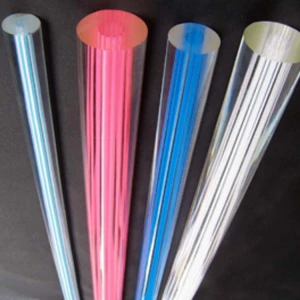 OD25x1000mm Acrylic Rod Clear Within Line (Extruded) Plastic Transparent Bar Home Improvement Building Material