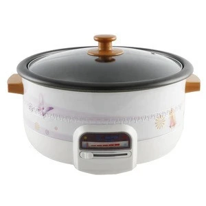 Oem chinese 220v auto round shape 4 in 1 multifunction cooking water electric hot pot