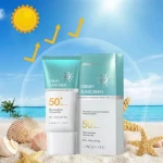 OEM 50g long lasting sunlight protection sunblock uva uvb sunscreen cream spf 50 pa+++ sunscreen