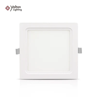 OEM PC Aluminum CE RoHS Aproved Ultra Thin Recessed Ceiling Light Frameless LED Panel Light Lamp