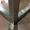 OEM Sheet Metal Fabrication Stainless Steel Display Shelf Stand Tube Base