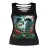 Import OEM wholesale Pattern digital printing black hollow womens back vest wicking breathable bottoming camisole for girl women from China