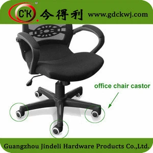 OEM wholesale pvc pipe small caster wheels furniture caster for office chair