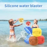 OEM/ODM Silicone Fight Water Bomb Balls Reusable Summer BPA Free Self-Sealing Water Balloons Kids Paintball Silicone Water Ball