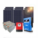 Off grid solar energy system for home