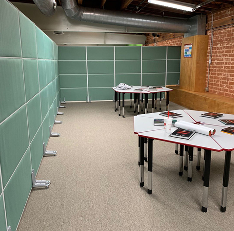 Buy Office Cubicle Partitions Panel Wall Separation Panels Folding Wall ...