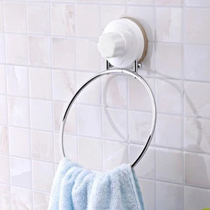 Online shopping home style suction cup small bathroom hang towel ring