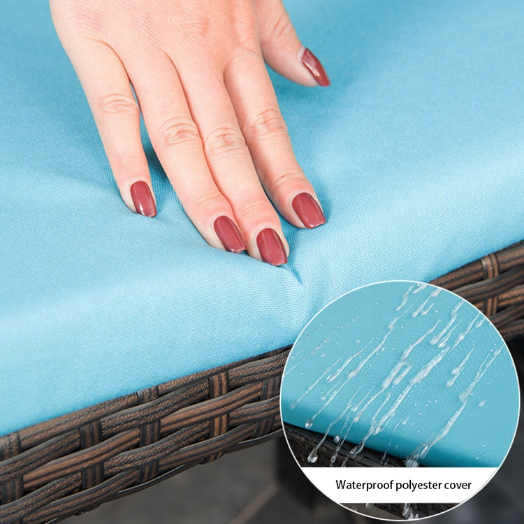 Buy Outdoor Furniture Uv Resistance Pe Wicker Set Bamboo Dining Garden