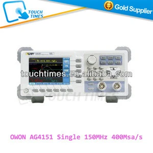 OWON AG4151 Single 150MHz 400Msa/s DDS Function Arbitrary Waveform Signal Generator