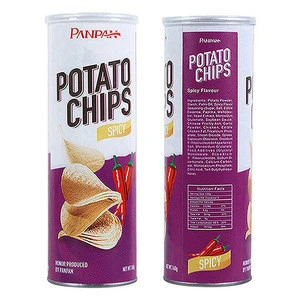 Panpan instant food stackable potato chips