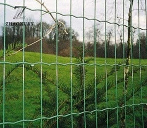 Particular Design Decorative Galvanized Holland Wavy Wire Euro Fence Garden Fence Panels For Sale