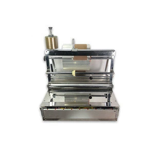 Perfume box cellophane wrapping machine, cellophane sealing machine, playing card cellophane wrapping machine