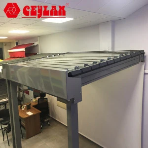 Pergola Awning ROLLNG ROOF - OPENABLE ALUMINUM ROOF