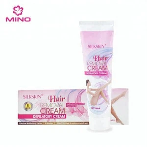 Permanent hair removal cream with free depilatory cream sample