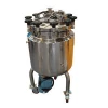 Pharmaceutical jacketed stainless steel mixing vessel