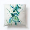 Pillowcase Linen Cushion Decorative Nautical Foam Home Decor Lifebuoy Life Case ONLY