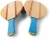 Import Ping Pongs Paddle Table Tennis Racket Set Wooden Beach Striped Paddle Ball Set  Tennis Racquet Outdoor Sport Games from China