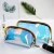 Plain Beautiful Nylon Quilted Pouch Case Makeup Cosmetic Bag For Woman