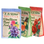 Plastic Laminated Zipper Stand Up Packaging Bag For Plant Food