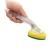 Import Plastic Pot Brush With Long Handle And Scouring Pad Of Kitchen Cleaning Tooling With Replaced Head from China