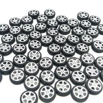 Plastic Roll Toy Wheel DIY Model wheels Part