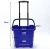 Import Plastic shopping handling basket PP Material baskets with handles wheels from china from China