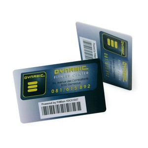 Plastic VIP gift discount cards with unique barcode serial numbers