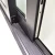 Import Plexiglass sliding doors  powder coated aluminum sliding door from China