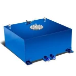 Polished with Level Sender and Cap Aluminum Racing Fuel Cell 42 (L) x 42 (W) x 23(H) (cm) Fuel Cell Tank
