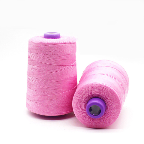 Polyester core-spun thread  polyester-coated polyester High-speed sewing denim thread Luggage thread