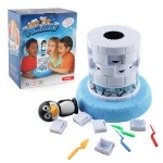 Pop Up Penguin Party Toys Pirate Barrel Roulette Game