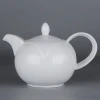 Porcelain dinnerware set grace white coffee &amp; tea pot