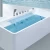 Import Portable Acrylic Free Standing Corner Bathtub With Whirlpool Function Massage Jacuzzi For Indoor Bathroom Spa Bath Tub System from China