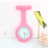Portable Colorful Fob Nurse Pocket Brooches Watch Silicone Custom Breast Watches