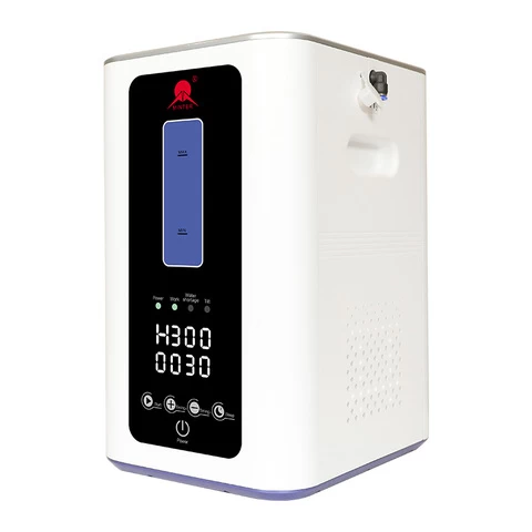 Portable Mini Pem Hydrogen Water Gas Inhaler 900ml/min Inhalation Nano Hydrogen Oxygen Generator Breath Machine