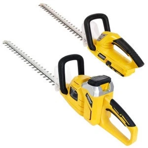 Portable rechargeable lithium battery electric hedge trimmer