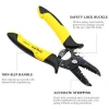 Portable Wire Stripper Crimping Cable Stripping Cutter Electrical Tool Pliers