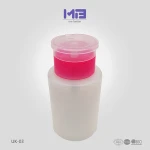 PP 180ml 200ml 250 ml pump bottle/ nail polish remove empity pump bottol