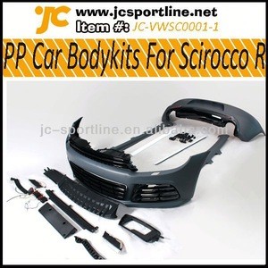 PP R Style Car Body kits for VW Scirocco Car Body Parts