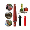 price tipping trailer 50t 5 stages piston telescopic hydraulic cylinders