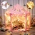 Import Princess Girls Pink Large Playhouse Kids Castle Play Toy Tent with LED Lights from China