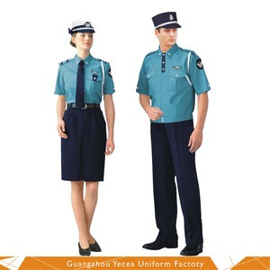 Professional and comfortable security uniform shirt and pants
