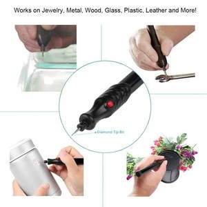 Professional Cordless Carve Tool Metal Handheld Engraving Pen with factory direct