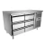 Professional  Marble Top Stainless Steel Pizza Prep Table  /pizza display refrigerator / refrigerated pizza salad counter