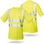 promotion hi visibility reflective safety shirt  traffic security warning safety breathable uniform t shirts