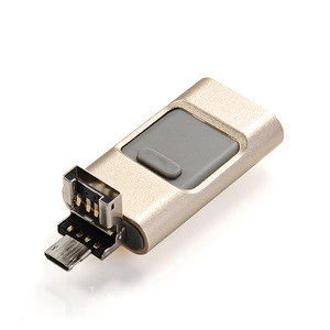 promotion price USB  2.0 2 IN 1 otg usb flash drive for iphone or android